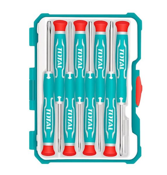 Total Tools 8 Pieces Precision Screwdriver Set