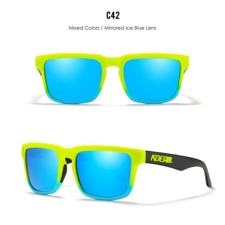 KDEAM KD332-C42 Mirrored Ice Blue Lens Polarized Sunglasses, Shop Today.  Get it Tomorrow!
