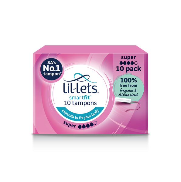 Lil-Lets Tampons Non-Applicator Super 10's