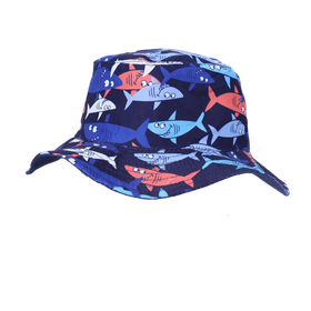 Blue Shark Boy Baby/Toddler Sun Hat / Bucket Hat