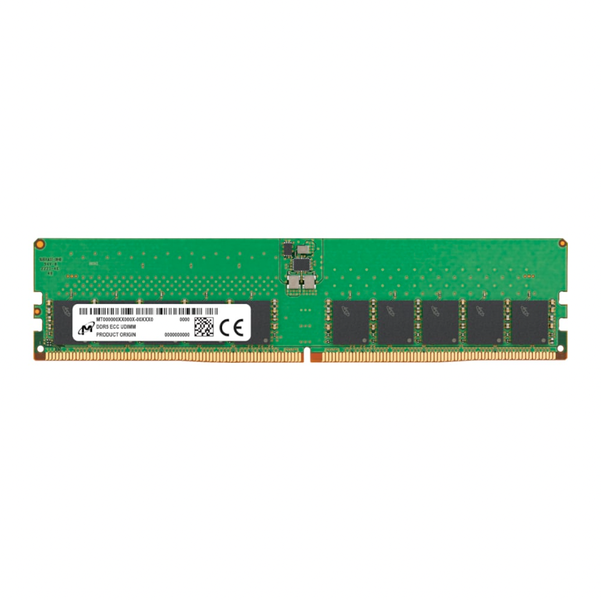 Micron MTC20C2085S1EC48BA1R 32GB 4800 MHz DDR5 ECC UDIMM Memory