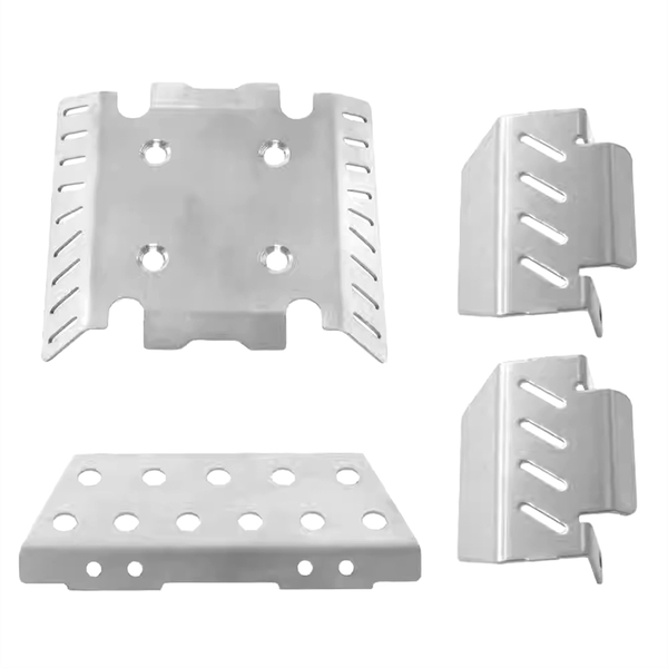 Metal Chassis Kit +Axle Cover Kit for 1/8 Mjx Allrock 1/8 H8H V1V2