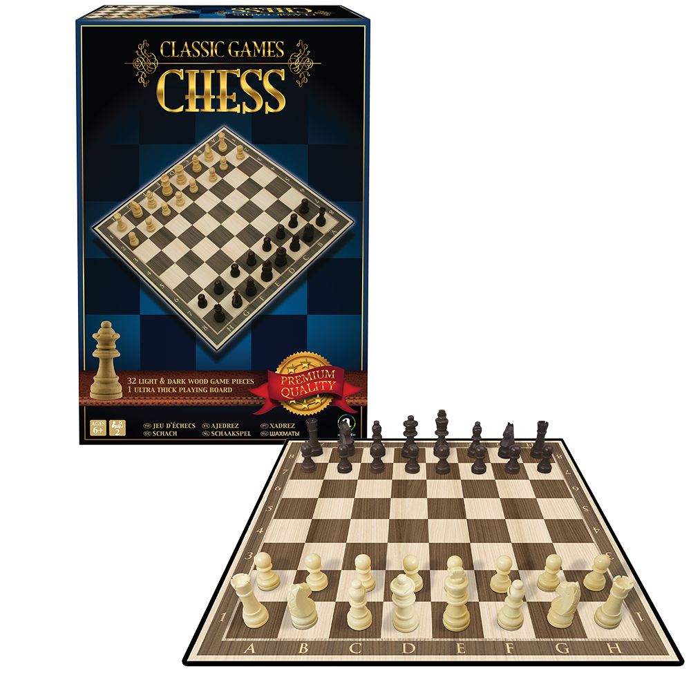 Ambassador Deluxe Wooden Chess Set 