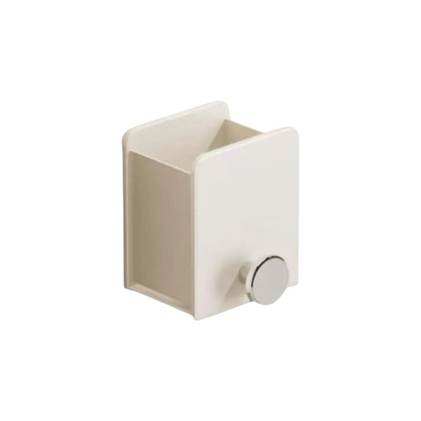 1 Piece Multi-Use Wall-Mounted Storage Holder - White