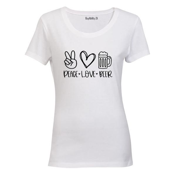 Love - Beer - Ladies - T-Shirt image