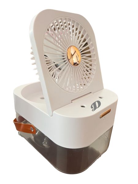 Mini Desktop Cool Humidifier Air Condition Fan