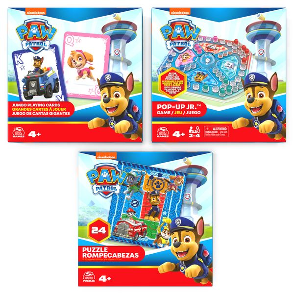 Paw Patrol 3Pk Bundle Game
