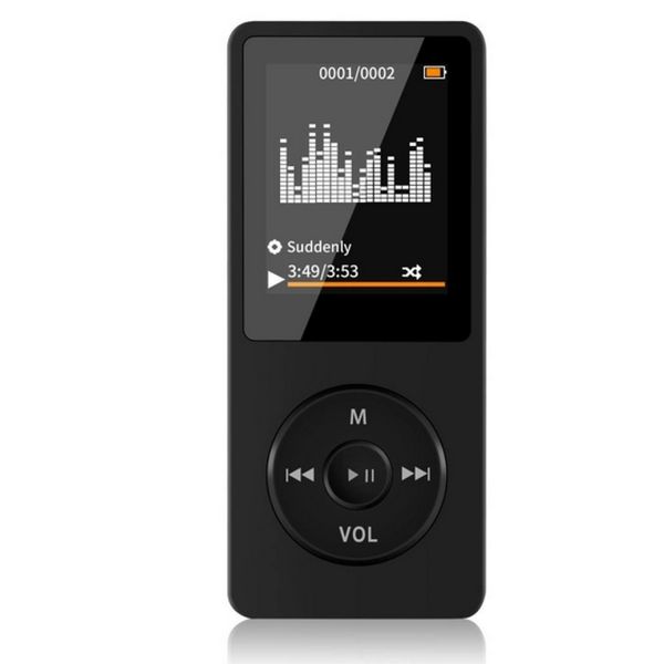 Bluetooth MP3 Player LCD Display HiFi Bass Musik Spieler 16GB
