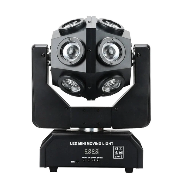RGBW 4 in 1 LED Beam Rotating Head Stage Light Effect