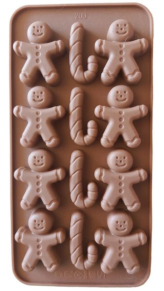 Gingerbreadman Chocolate Silicone mould