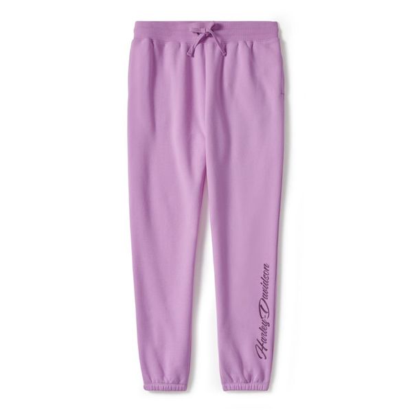 Essential Bling Fleece Jogger- Orchid