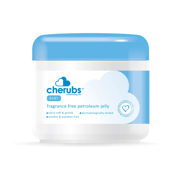 Cherubs Petroleum Jelly Fragrance Free Case - 6 Jars