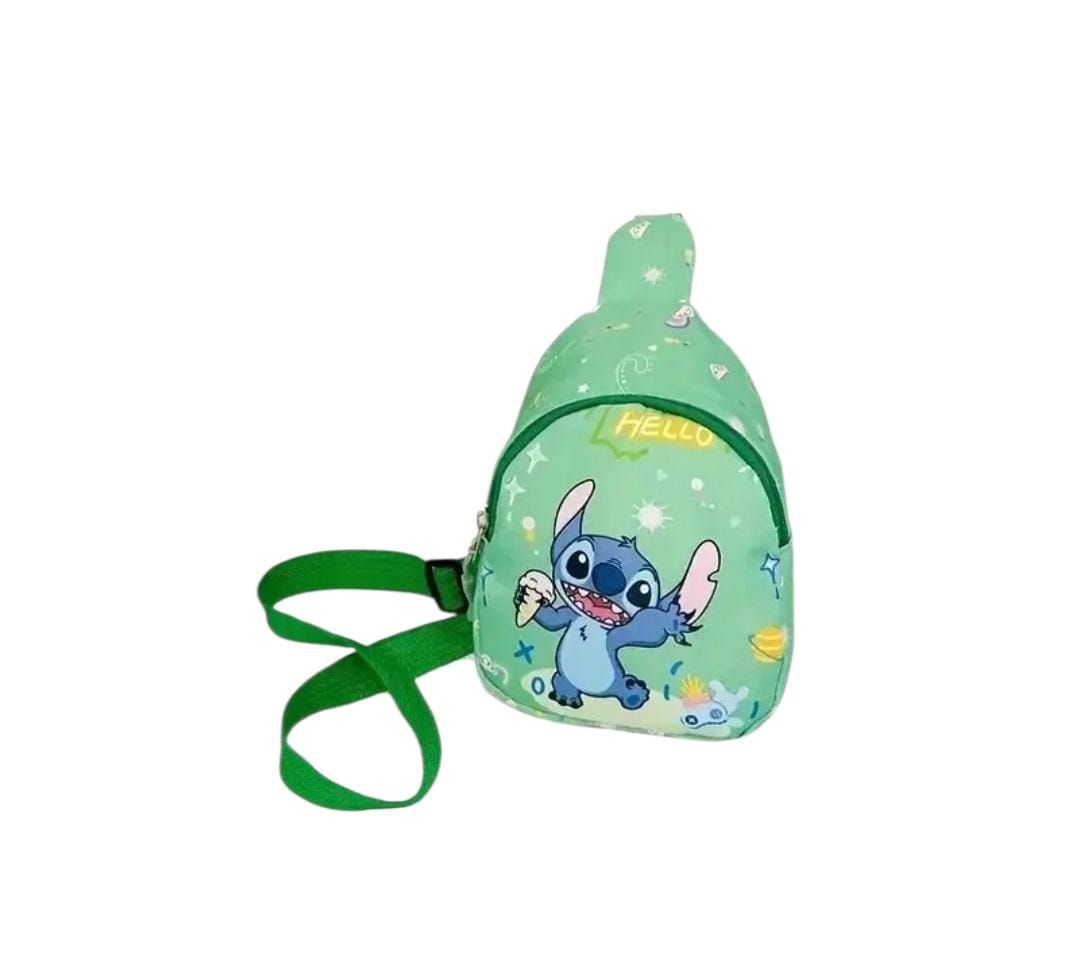 DISNEY Stitch Vintage Crossbody Bag - Green