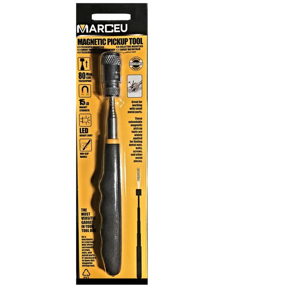 FI- Magnetic Pick Up with LED Torch Telescopic Design