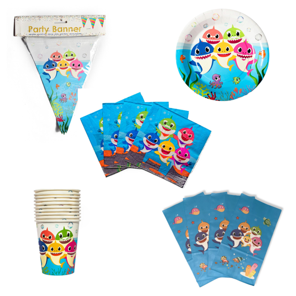 Narwhale (Baby Shark) Party Decor