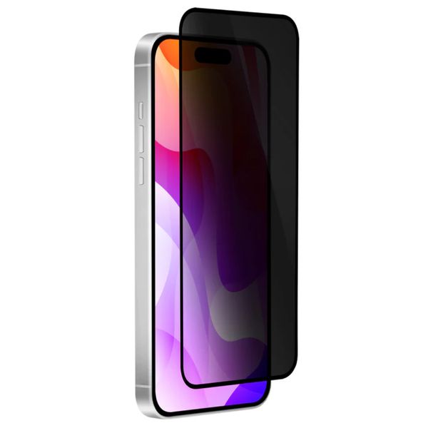 Anti Spy Privacy Glass Screen Protector Compatible with iPhone 16 Plus