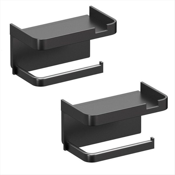 Tissue Holder Wall-Mounted Bathroom Accessories Mobile Phone Rack