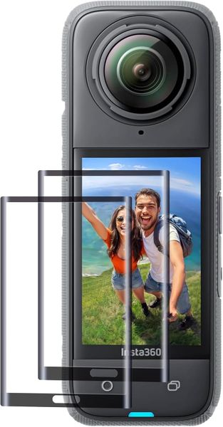 2 - Pack Ultra HD 9H Scratch - Resistant Screen Protectors for Insta360 X4