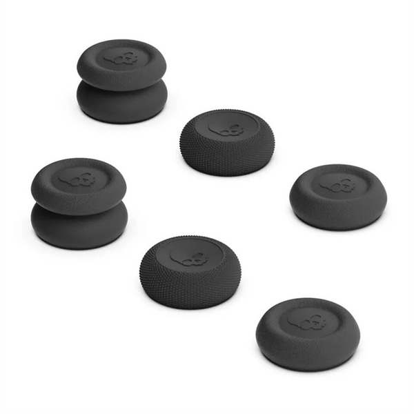 6pcs Thumb Stick Grip Caps Rocker Button Cap For Xbox One black