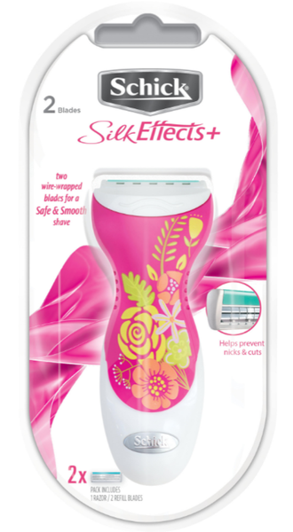 Schick- Silk Effects Female Razor KIt- Pack