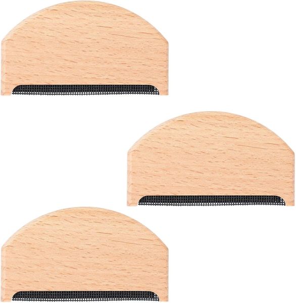 3 Pack Cashmere Comb, Sweater Combs to Remove Pilling Fuzz, Brush Tool