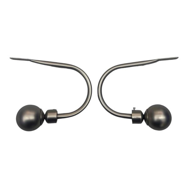 Curtain Tiebacks Matt Silver Ball