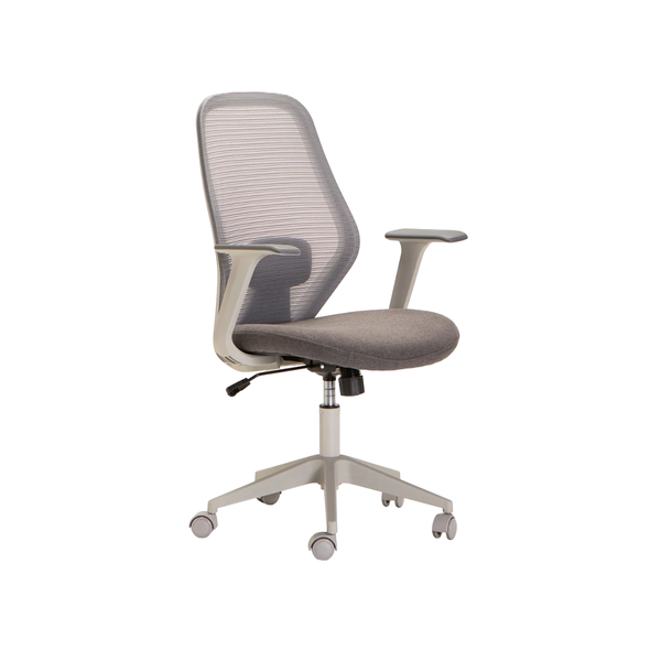 Zeni Ergonomic Midback Office Chair 349M Grey/Black
