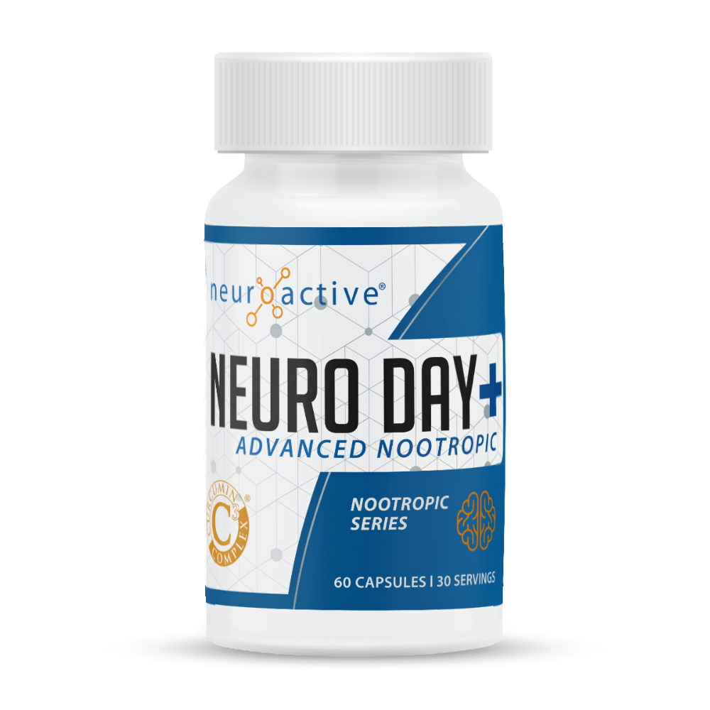 NeuroActive Neuro Day Plus - Nootropic Brain Support - 30 Servings