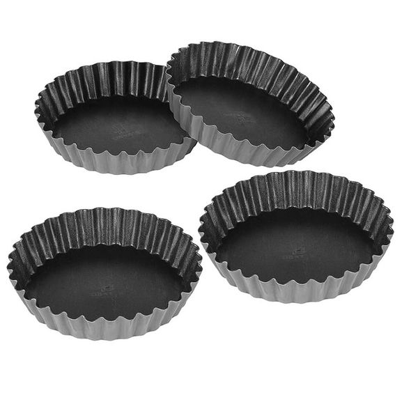 Mini EggTart Moulds Set - 10 cm - 4-Piece