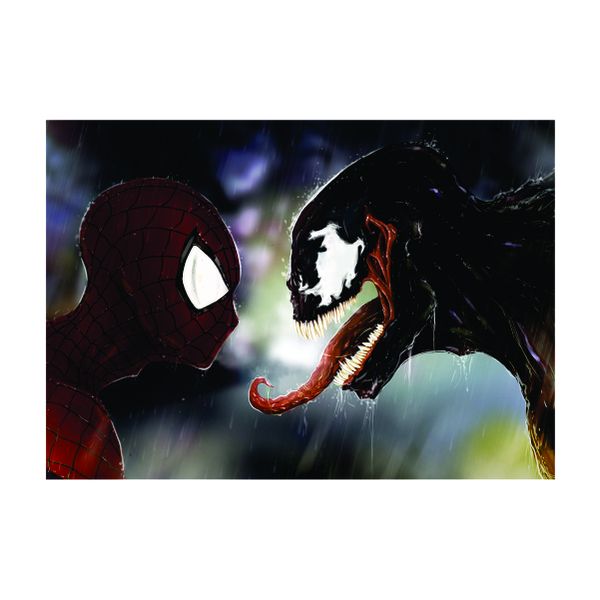 Spiderman and Venom - A1 Poster