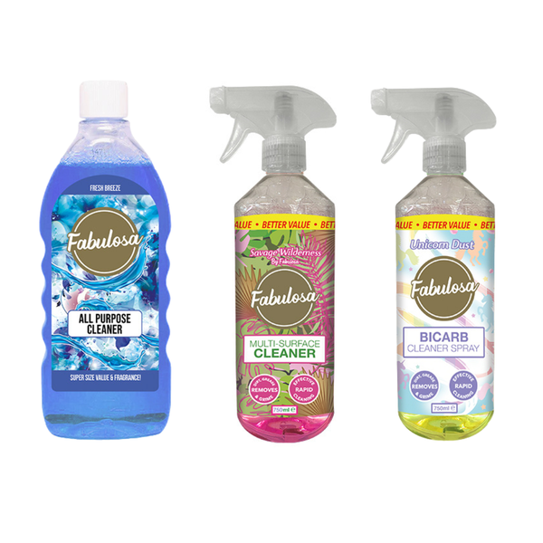 Fabulosa Cleaning 3 Pack Bundle B