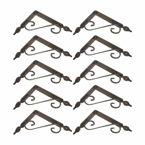 10 x Shelf Bracket - 110x140mm