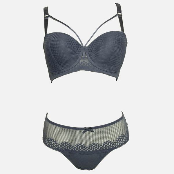 Elegant Padded Bra and Panty Set
