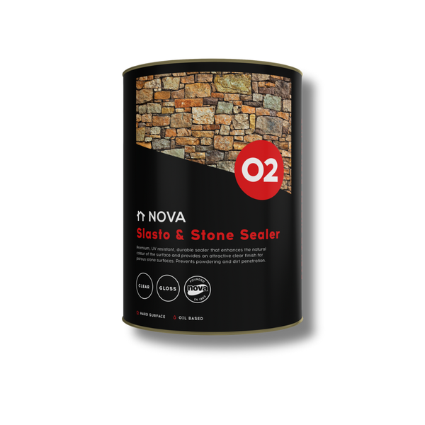 Nova 02 Slasto &amp; Stone Sealer Gloss - 5lt