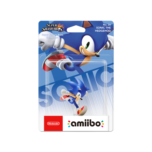 Amiibo Sonic the Hedgehog No.26 (Super Smash Bros. Collection)