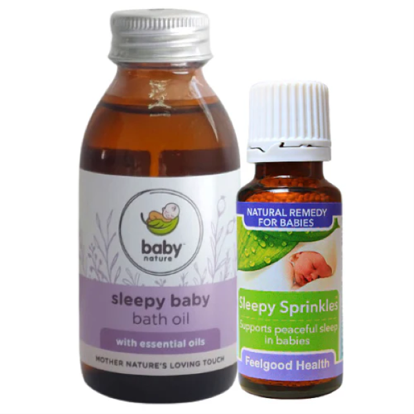 Baby Sleep Combo Pack: Sleepy Sprinkles - 20g + Baby Bath Oil - 100ml