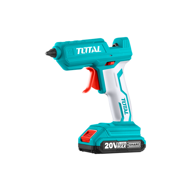 Total Tools 20V Lithium-Ion Glue Gun with 3 Glue Stick (6pcs) Packs