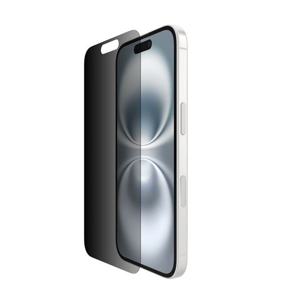 Belkin Privacy Screen Protector Compatible with iPhone 16, 15, 14 Pro