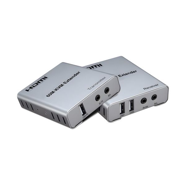 60M HDMI KVM Extender - 1080P HD Signal Over LAN