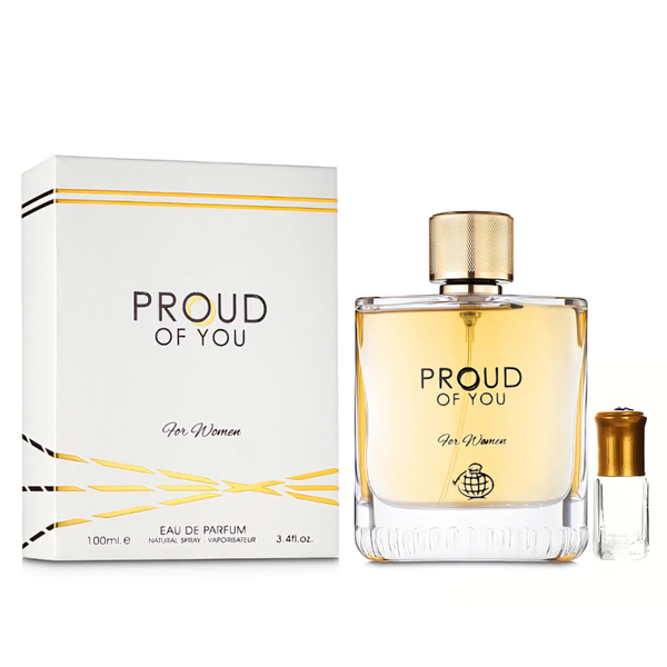 Proud of You for Women by Fragrance World EDP - 100ml + Perfume Oil