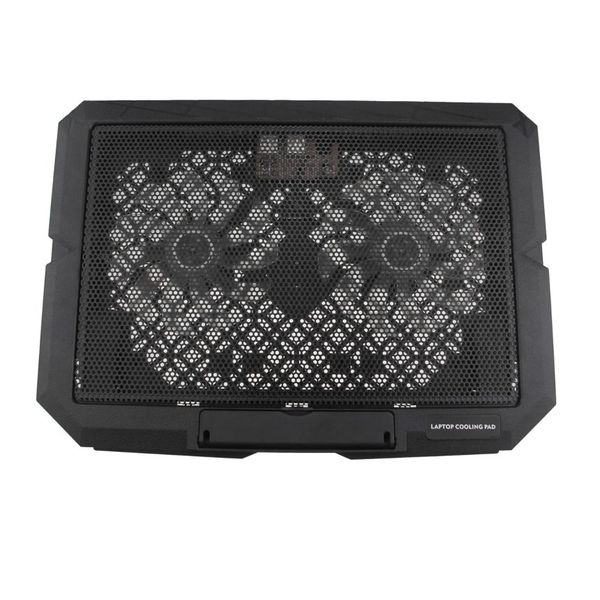 Laptop Cooling Pad with Dual Silent Fans &amp; Blue LED Lights For 17" Screen