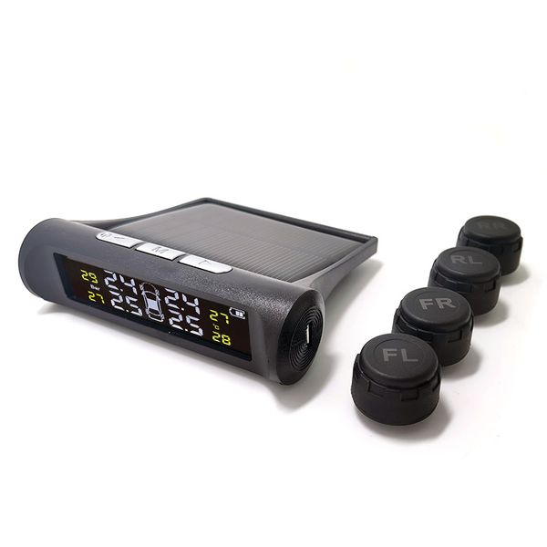 Tire Pressure Monitoring System Solar and USB Charging
