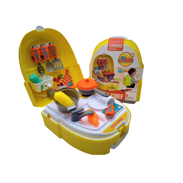 Chef Backpack Play Toy Set
