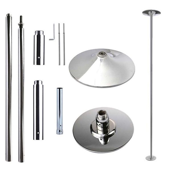 Chrome Pro Dancing Fitness Pole (Chrome)