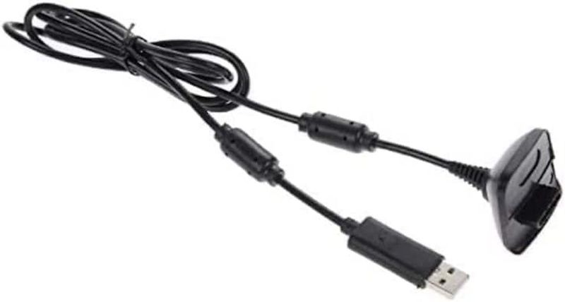 2 In 1 Charging Connecting Cable For Xbox 360 Wireless Controller With LE