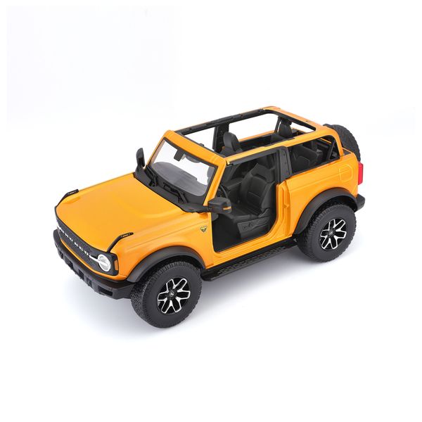 Maisto 1/18 Ford Bronco Badlands 2021 (24cm Long) - Orange