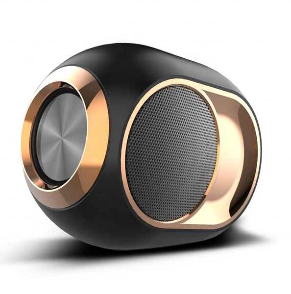 X6 Golden portable mini wireless Bluetooth speaker