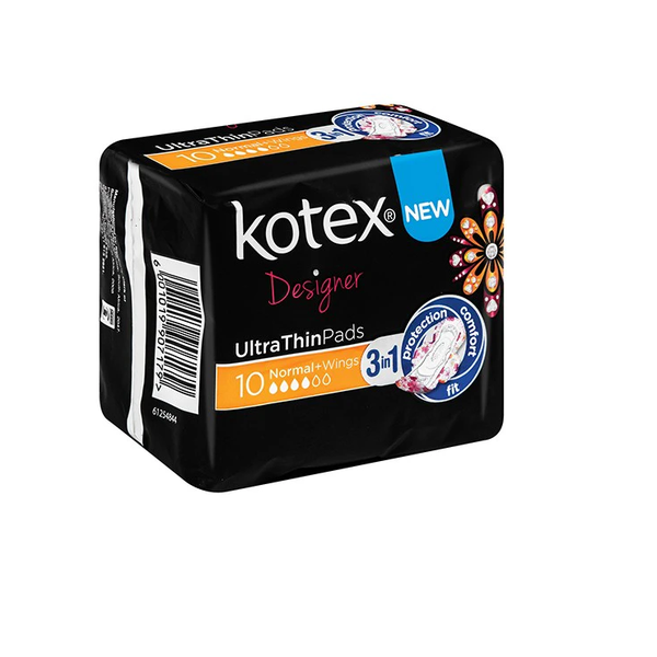Kotex - Designer Ultra Normal Wing Pads 10's x 2