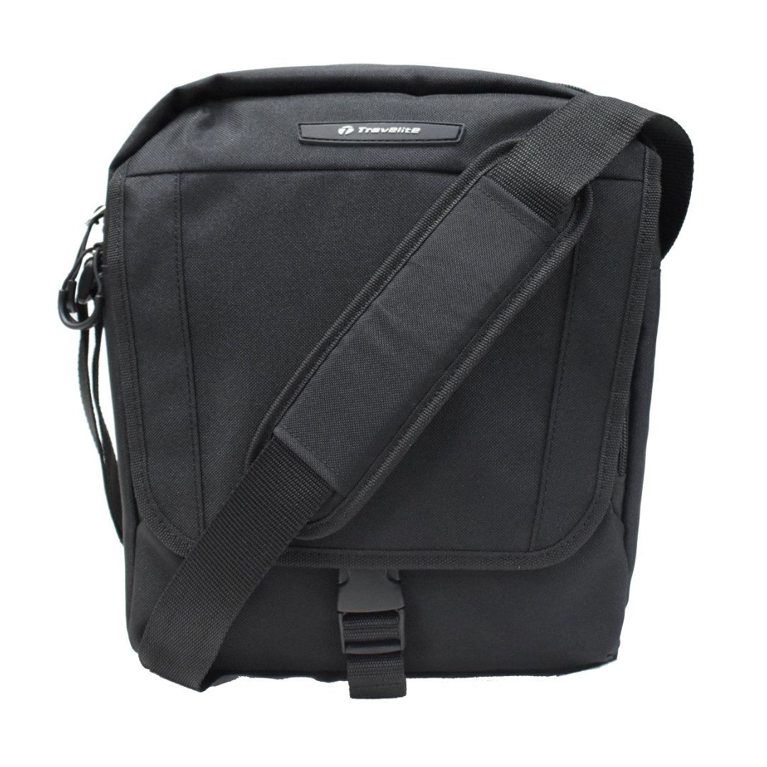 Travelite Essential Flap Crossbody Day Bag - Black | Shop Today. Get it ...