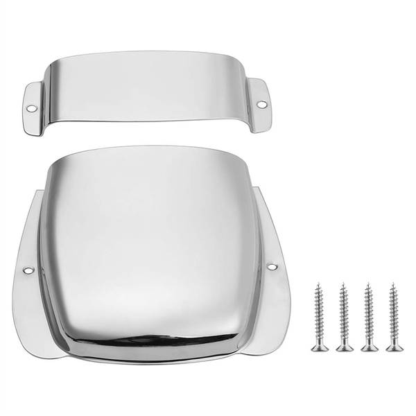 Zinc Alloy Pickup Cover Protector Bridge Plate for Jazz